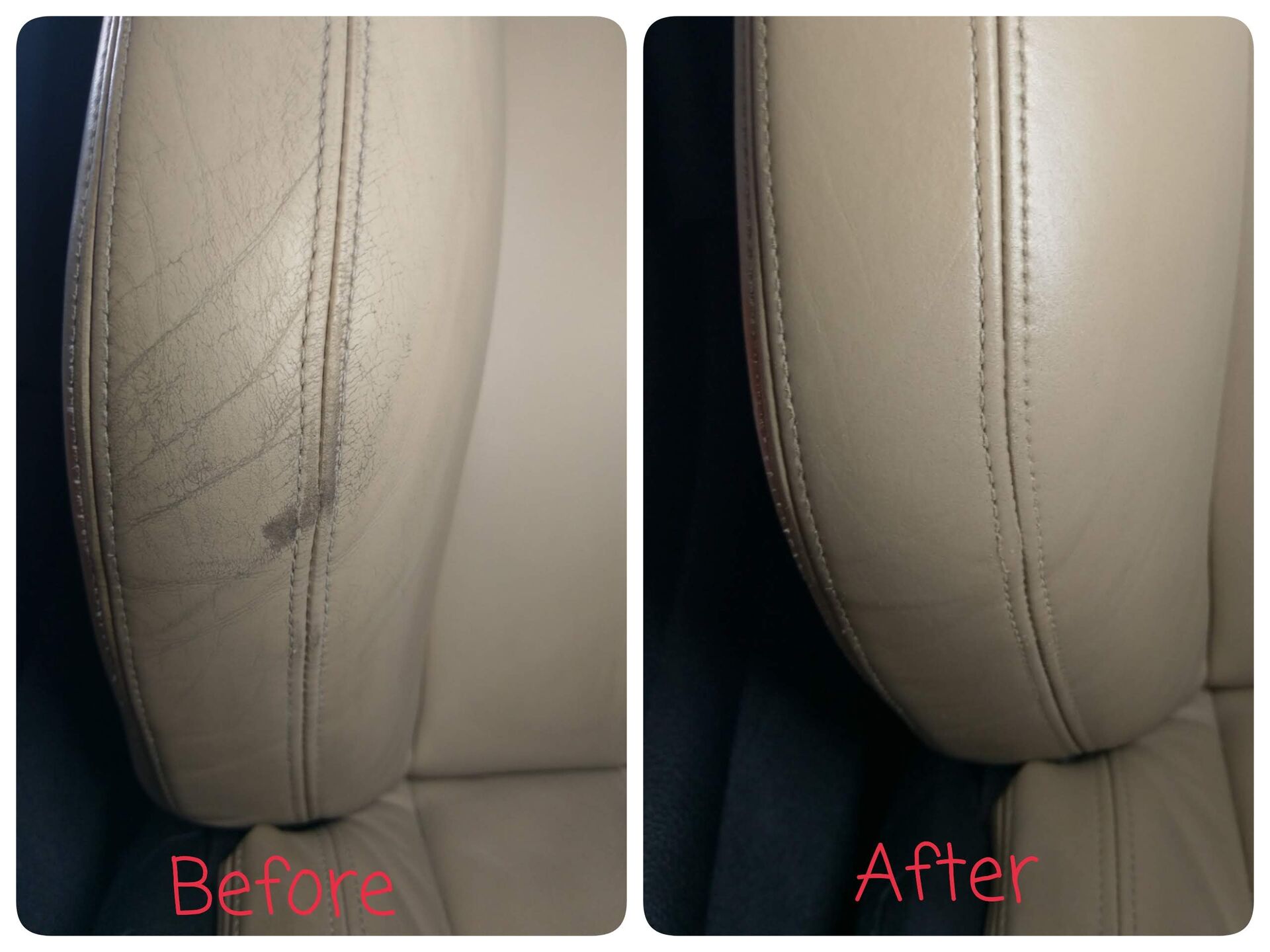 bmwシートのすれ傷