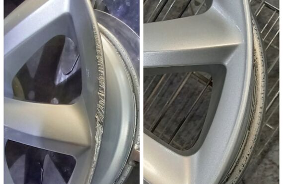 ホイールのガリ傷修理ならトータルリペアヤマト