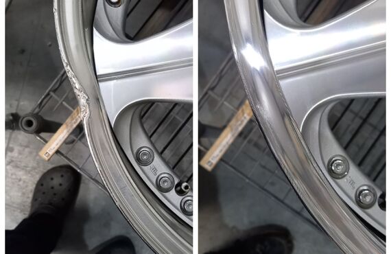 滋賀でホイールの歪み修理ならトータルリペアヤマト