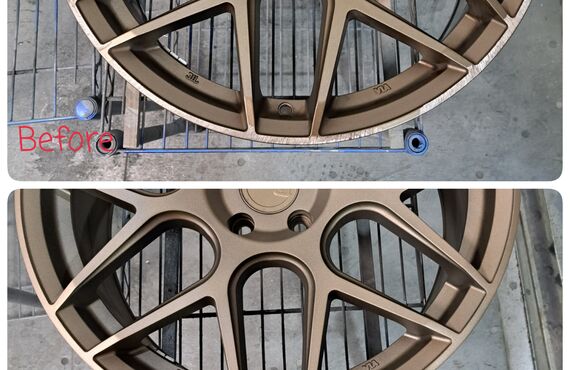 ベンツのホイールのリペアなら栗東市のトータルリペアヤマトにおまかせ！！